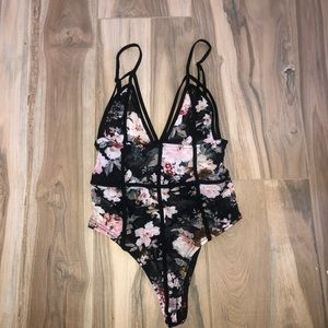 Floral bodysuit